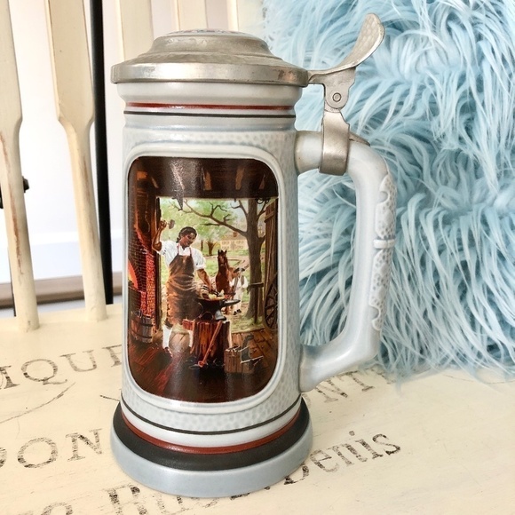 Avon, 1986,‎ Vintage, Beer Stein, The Blacksmith, Collectors, Limited Edition, - Picture 1 of 15